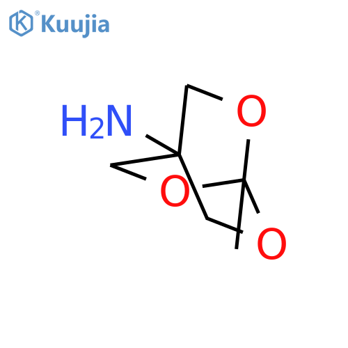 1-methyl-2,6,7-trioxabicyclo2.2.2octan-4-amine structure
