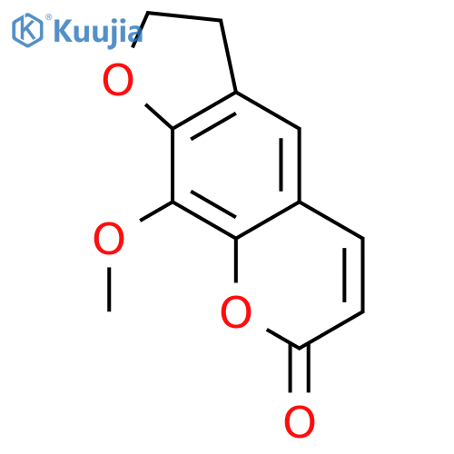 4',5'-Dihydro-8-methoxy Psoralen structure