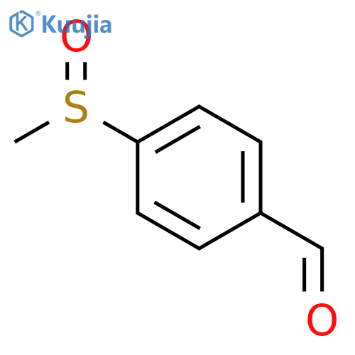 4-methanesulfinylbenzaldehyde structure