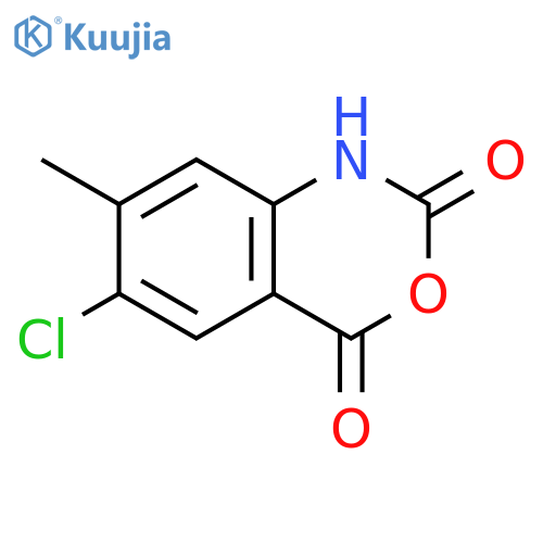 6-Chloro-7-methyl-2H-3,1-benzoxazine-2,4(1H)-dione structure