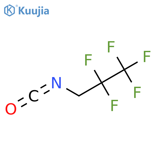 1,1,1,2,2-pentafluoro-3-isocyanatopropane structure