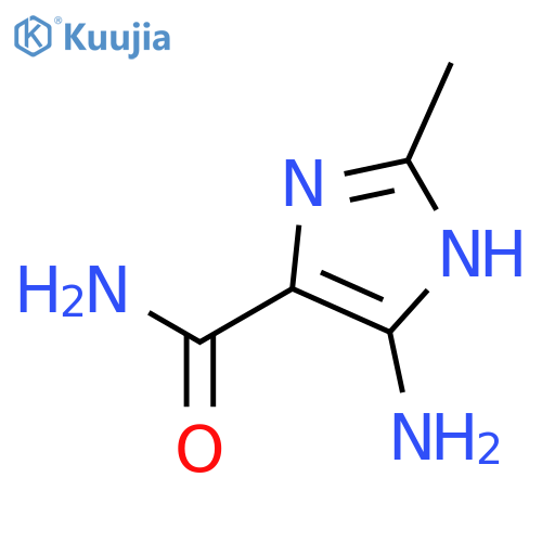 5-Amino-2-methyl-1H-imidazole-4-carboxamide structure
