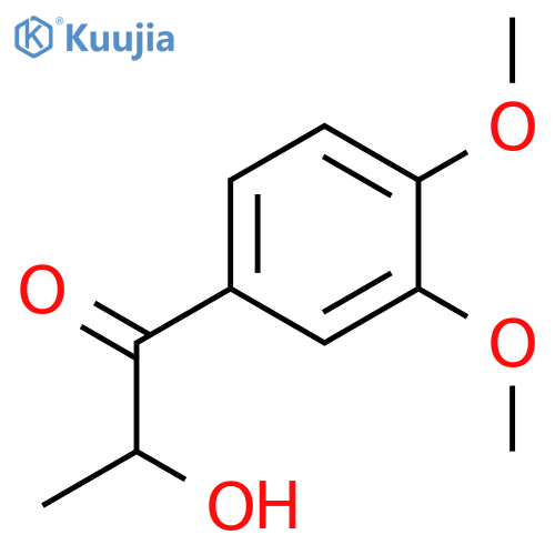 1-(3,4-Dimethoxyphenyl)-2-hydroxy-1-propanone structure