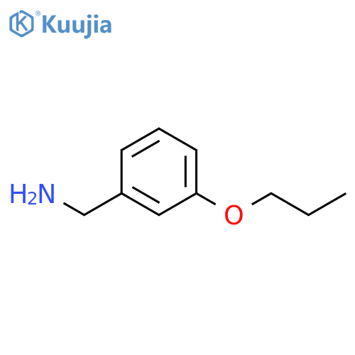 (3-Propoxyphenyl)methanamine hydrochloride structure