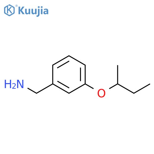 (3-sec-butoxybenzyl)amine structure