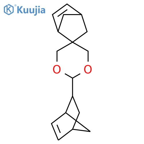 Spiro[bicyclo[2.2.1]hept-5-ene-2,5'-[1,3]dioxane],2'-bicyclo[2.2.1]hept-5-en-2-yl- structure