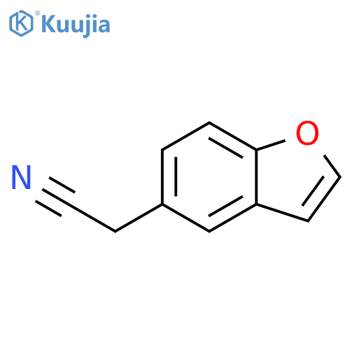 Benzofuran-5-yl-acetonitrile structure