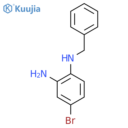 2-Benzylamino-5-bromoaniline structure