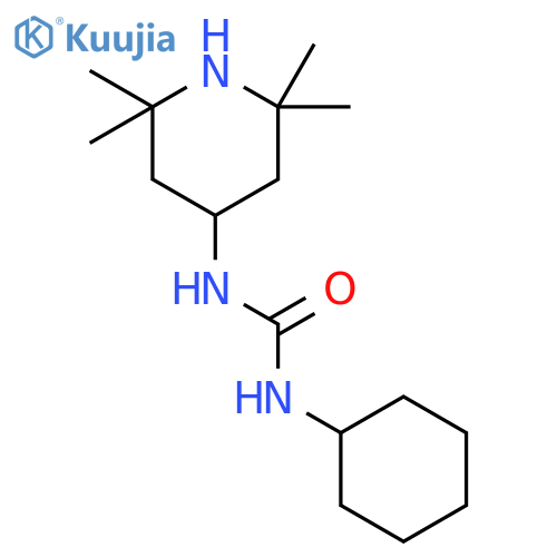 Urea, N-cyclohexyl-N'-(2,2,6,6-tetramethyl-4-piperidinyl)- structure