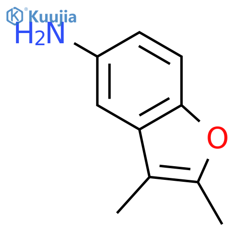 2,3-dimethyl-1-benzofuran-5-amine structure