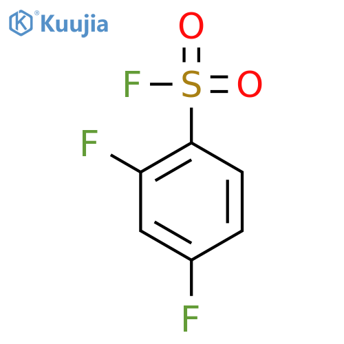2,4-difluorobenzene-1-sulfonyl fluoride structure