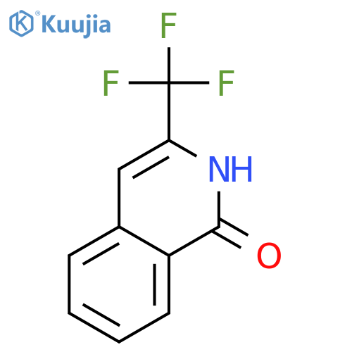 3-(trifluoromethyl)-1,2-dihydroisoquinolin-1-one structure