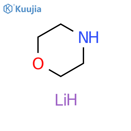 Morpholine, lithium salt (1:1) structure