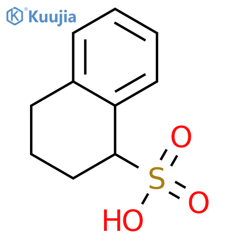 1,2,3,4-tetrahydronaphthalenesulphonic acid structure