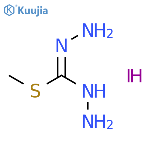 Methyl Hydrazine-1-carbohydrazonothioate Hydroiodide structure
