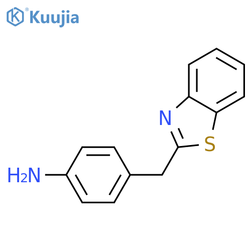 4-(1,3-BENZOTHIAZOL-2-YLMETHYL)ANILINE structure