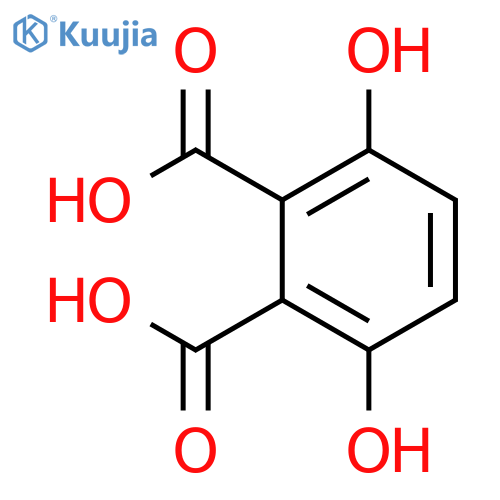 3,6-Dihydroxyphthalic acid structure