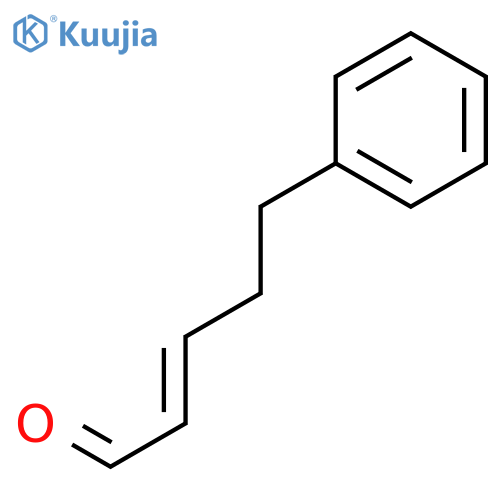 5-phenylpent-2-enal structure