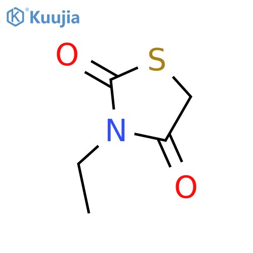 3-ethyl-1,3-thiazolidine-2,4-dione structure