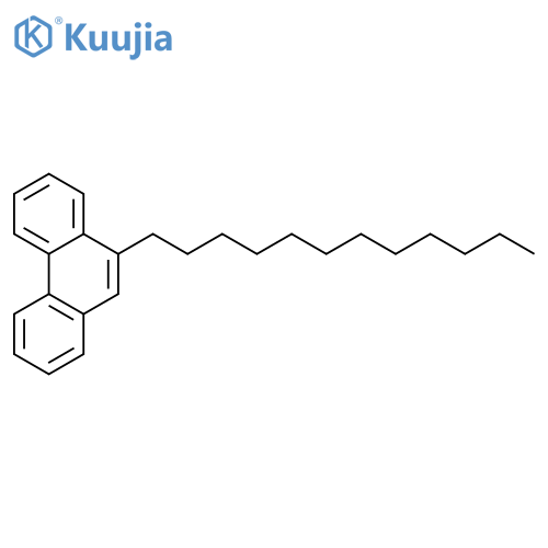 Phenanthrene,9-dodecyl- structure