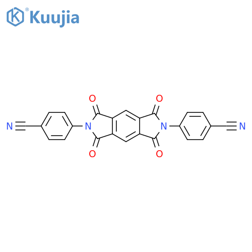 Benzonitrile, 4,4'-(5,7-dihydro-1,3,5,7-tetraoxobenzo[1,2-c:4,5-c']dipyrrole-2,6(1H,3H)-diyl)bis- (9CI) structure
