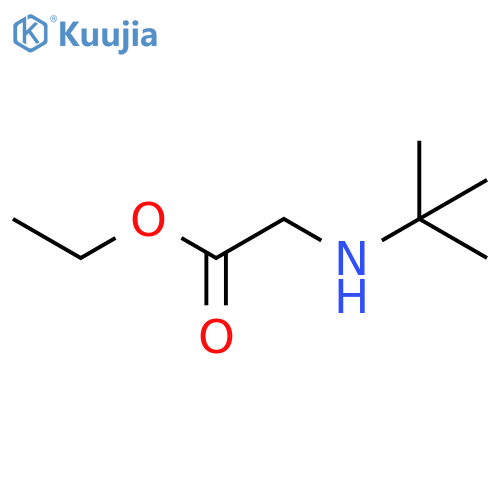 Ethyl 2-(tert-butylamino)acetate structure