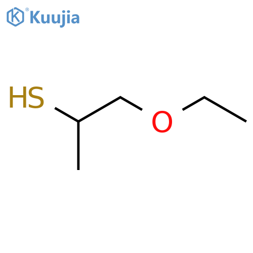 1-ethoxypropane-2-thiol structure