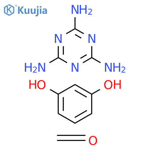 Formaldehyde, polymer with 1,3-benzenediol and 1,3,5-triazine-2,4,6-triamine structure