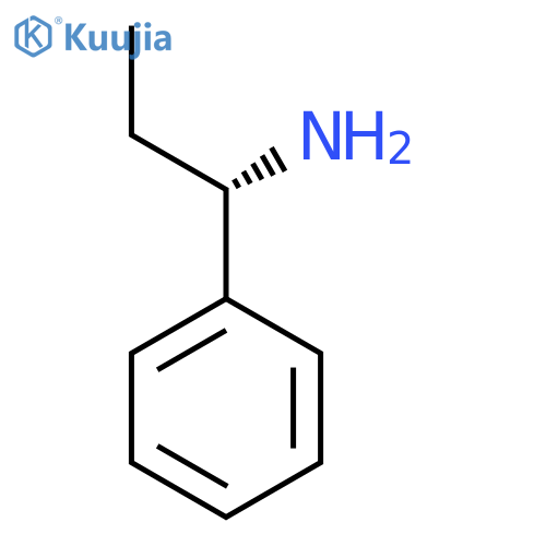 (S)-(-)-1-Phenylpropylamine structure