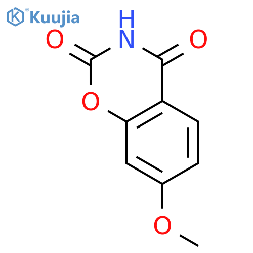 7-Methoxy-1,3-benzoxazine-2,4-dione structure
