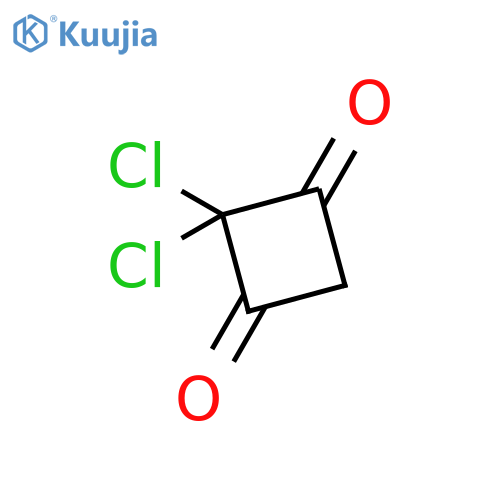 1,3-Cyclobutanedione, 2,2-dichloro- structure