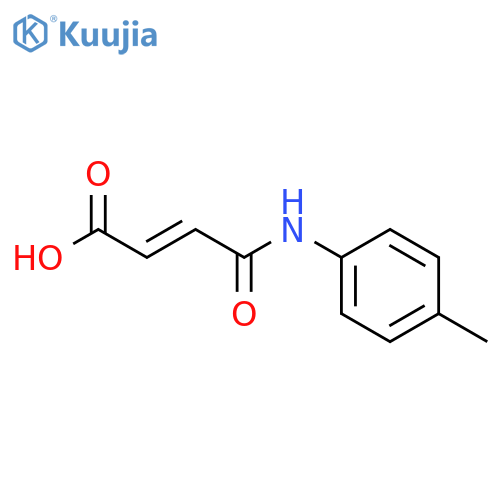 4-oxo-4-(4-toluidino)but-2-enoic Acid structure