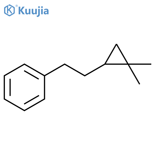 Benzene, [2-(2,2-dimethylcyclopropyl)ethyl]- structure