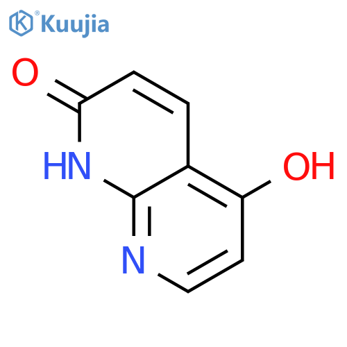 5-hydroxy-1,8-Naphthyridin-2(1H)-one structure