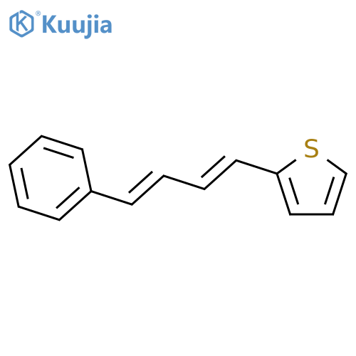 Thiophene, 2-[(1E,3E)-4-phenyl-1,3-butadienyl]- structure