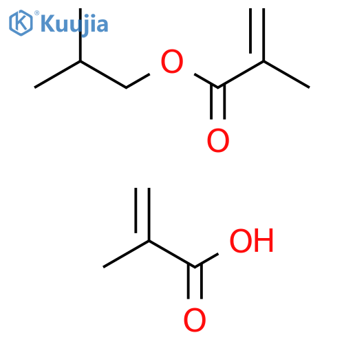 (E)-2,5-dimethylhex-2-enoic acid; 2-methylprop-2-enoic acid structure