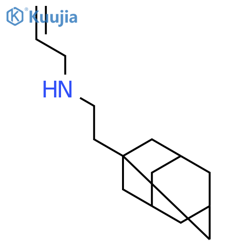 Tricyclo[3.3.1.13,7]decane-1-ethanamine, N-2-propenyl- structure