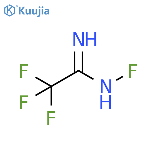 Ethanimidamide, N,2,2,2-tetrafluoro- structure