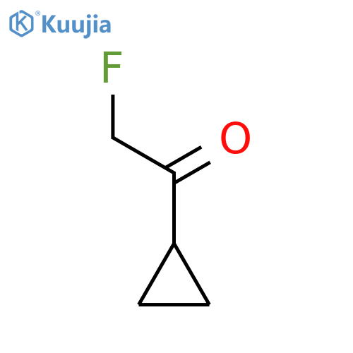 1-cyclopropyl-2-fluoroethan-1-one structure