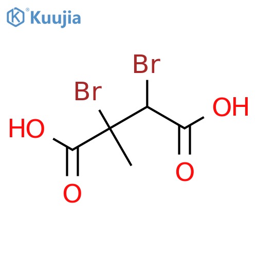 2,3-Dibromo-2-methylbutanedioic acid structure