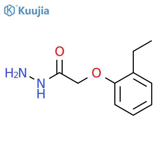 2-(2-ethylphenoxy)acetohydrazide structure