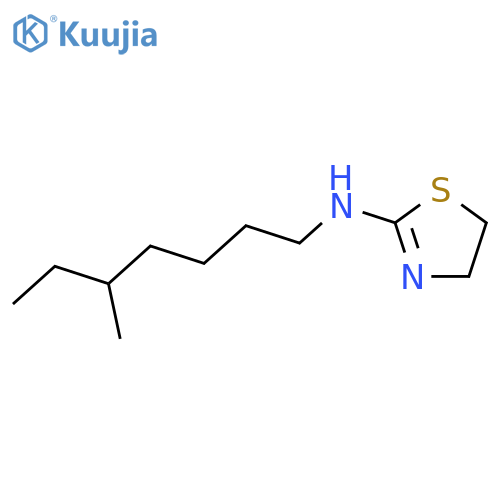 (4,5-Dihydro-thiazol-2-yl)-(5-methyl-heptyl)-amine structure