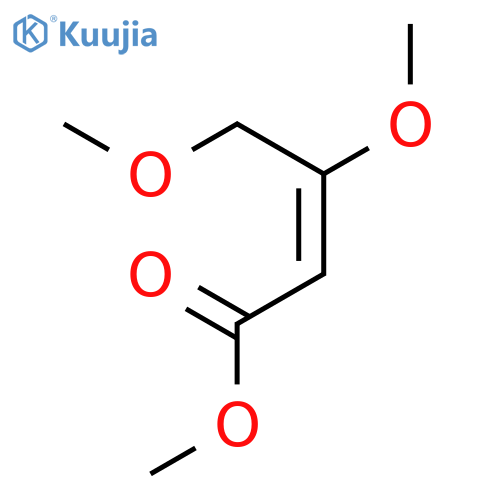 2-Butenoic acid, 3,4-dimethoxy-, methyl ester structure