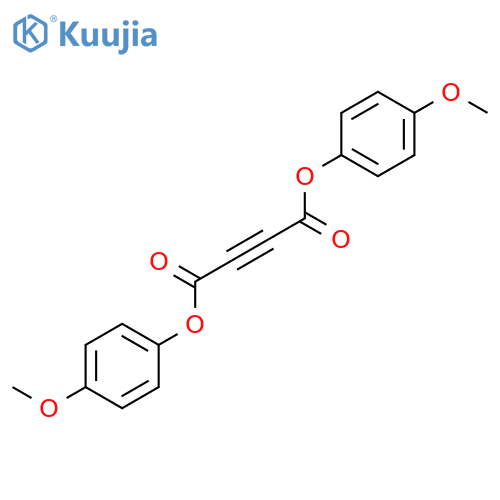 2-Butynedioic acid, 1,4-bis(4-methoxyphenyl) ester structure