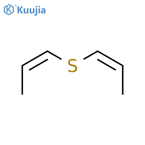 Di-1-propenyl sulfide, (Z,Z)- structure