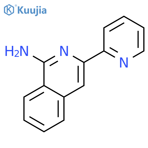 3-(pyridin-2-yl)isoquinolin-1-amine structure