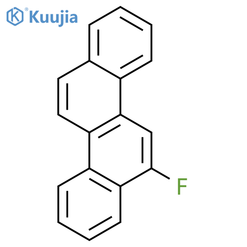 Chrysene, 6-fluoro- structure