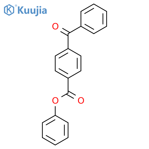 Phenyl 4-(benzoyl)benzoate structure