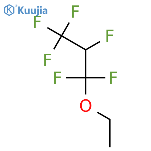 1,1,2,3,3,3-Hexafluoropropyl ethyl ether structure
