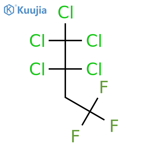 Butane, 1,1,1,2,2-pentachloro-4,4,4-trifluoro- structure